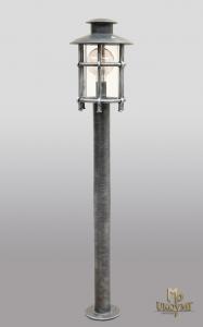 Kované stojanové svietidlo KLASIK/T - exteriérové svietidlo (SE5003)